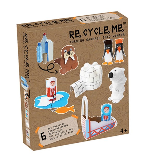 Kit créatif ReCycleMe : La banquise - Neotilus-RE16WI123