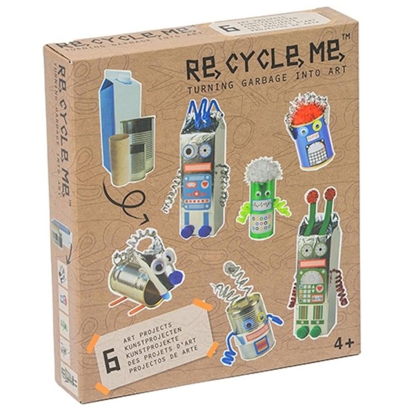 Kit créatif ReCycleMe : Le monde des robots - Neotilus-RE16RB900