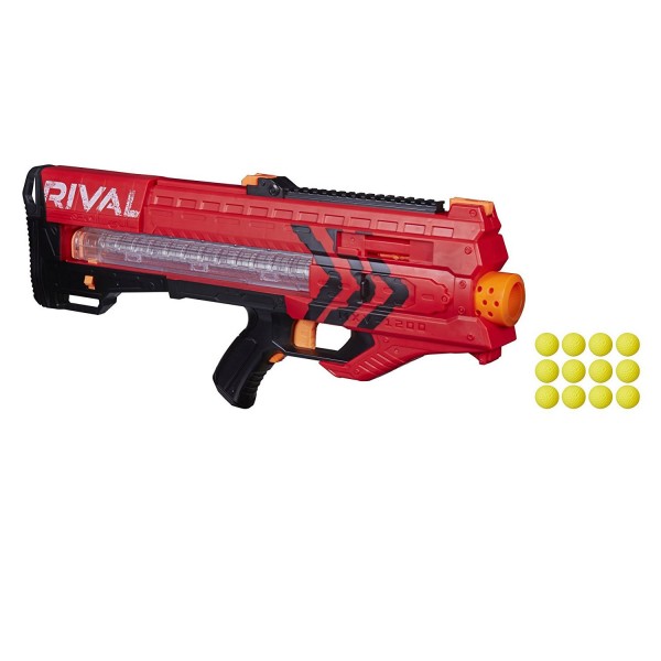 Pistolet Nerf Rival Zeus MXV 1200 Equipe rouge - Hasbro-B1591-B1592