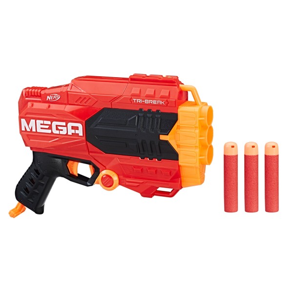 Fusil Nerf N-Strike Mega : Tri-Break - Hasbro-E0103