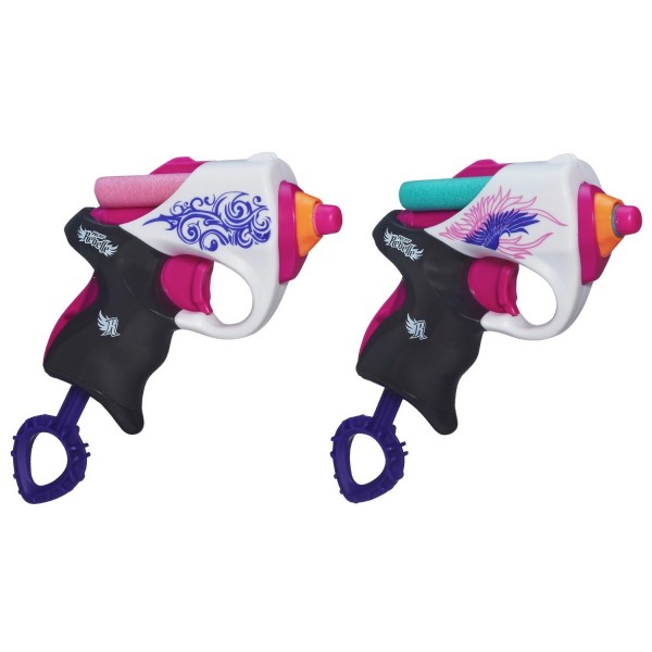 Pack duo 2 pistolets Nerf Rebelle - Hasbro-A4807