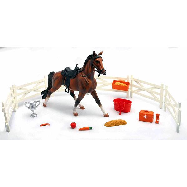 COFFRET MY FAVORITE HORSE 1 CHEVAL   + ACCESOIRES 4 ASSORTIS  - NRY-37705