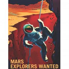 500 piece puzzle : Explorers Wanted
