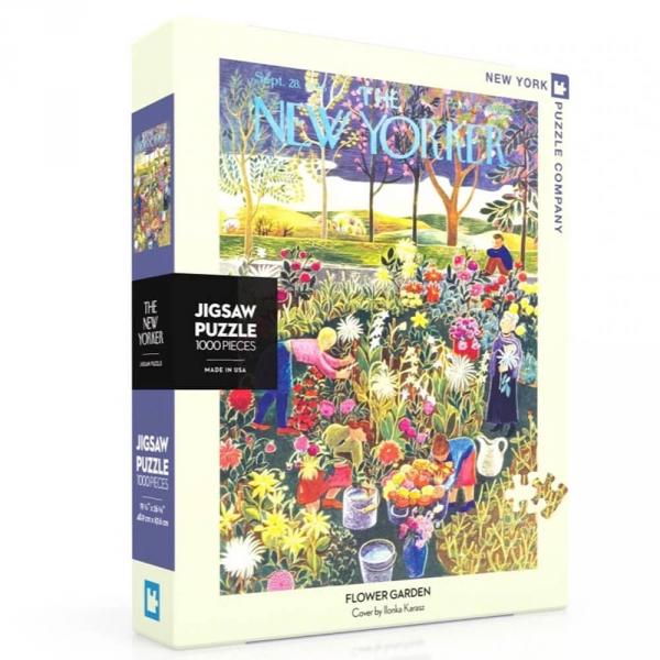 1000 piece puzzle : Flower Garden - Newyork-NYPNPZNY1953