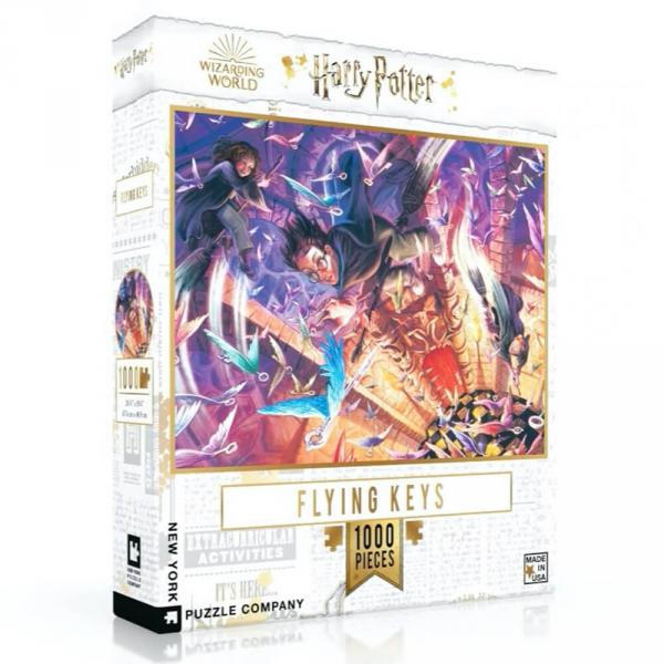 1000 teile puzzle : Harry Potter : Flying Keys  - Newyork-NYPHP1363