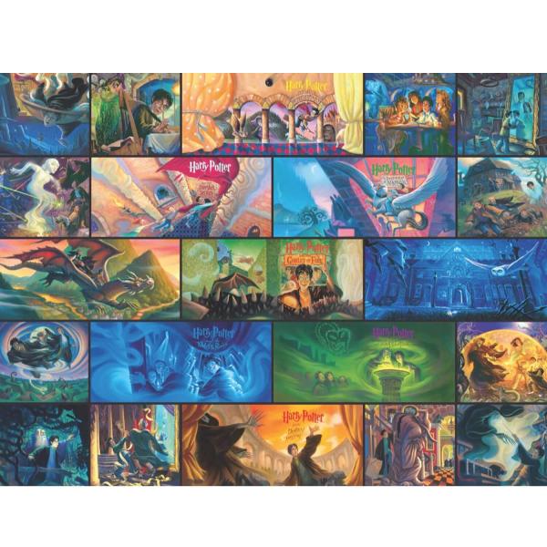 Puzzle mit 1000 Teilen: Harry-Potter-Collage - Newyork-NYPNPZHP1895