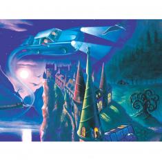 Puzzle mit 500 Teilen: Harry Potter: Reise nach Hogwarts
