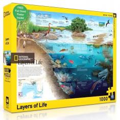 1000 piece puzzle : Layers of Life