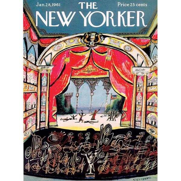 Puzzle mit 1000 Teilen: The New Yorker: Opera House - Newyork-NYPNPZNY1604