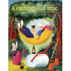 1000 piece puzzle : Relax with Guinness