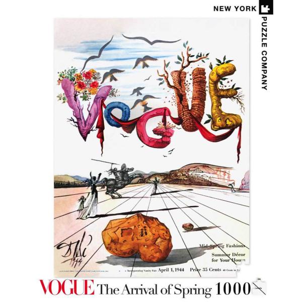 1000 piece puzzle : Vogue : The Arrival of Spring - Newyork-NYPNPZVG1965