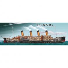1000-teiliges Panorama-Puzzle : Titanic First Accounts