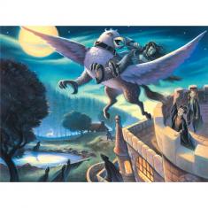 Puzzle 1000 pièces : Harry Potter : Sirius prend son envol