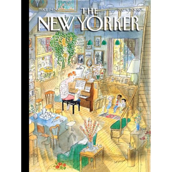 Puzzle 1000 pièces : The New Yorker : La leçon de piano - Newyork-NYPNY016