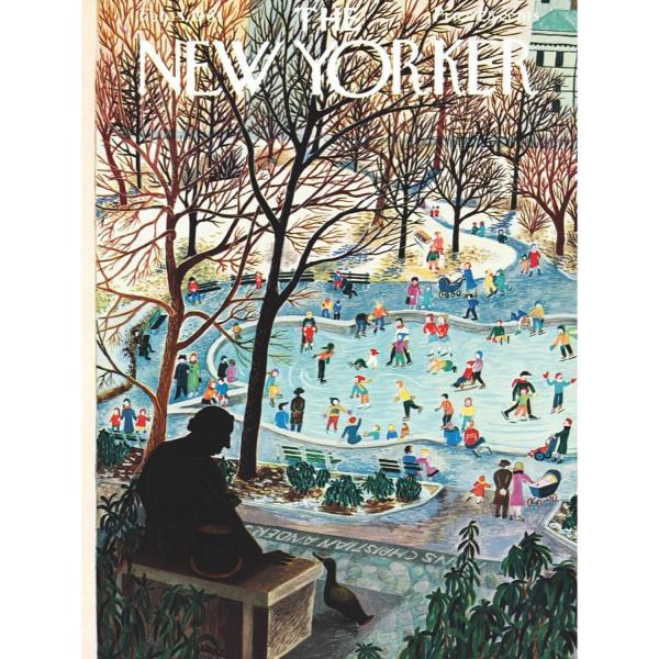 750 piece puzzle : Skating in the Park - Newyork-NPZNY1717