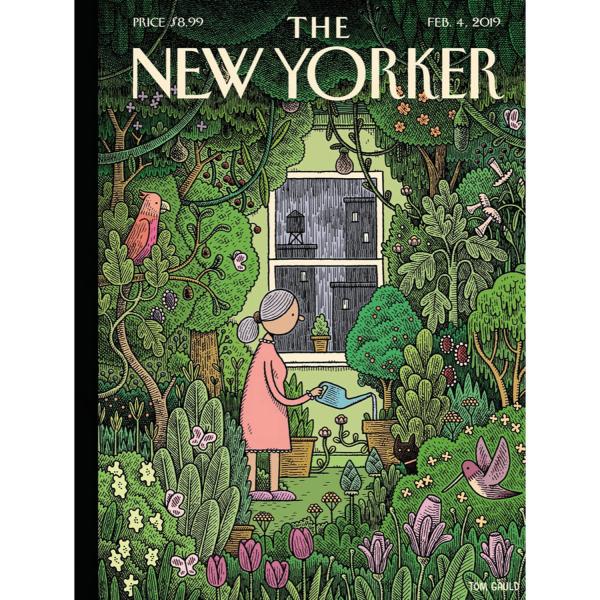 500 piece puzzle : Winter Garden - Newyork-NPZNY2053