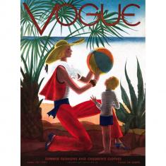 1000 piece puzzle :  Vogue : Mother and Son