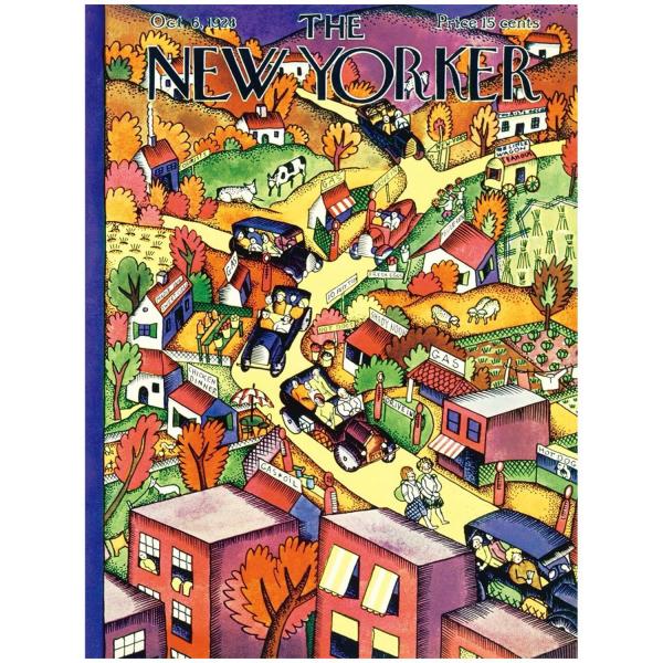 1000 pieces Puzzle : Automn excursion  - Newyork-NY077