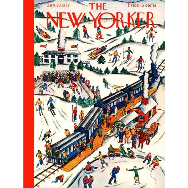 1000 piece puzzle : Winter Weekend - Newyork-NY181