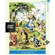 Puzzle 1000 pièces : Alice au pays des merveilles