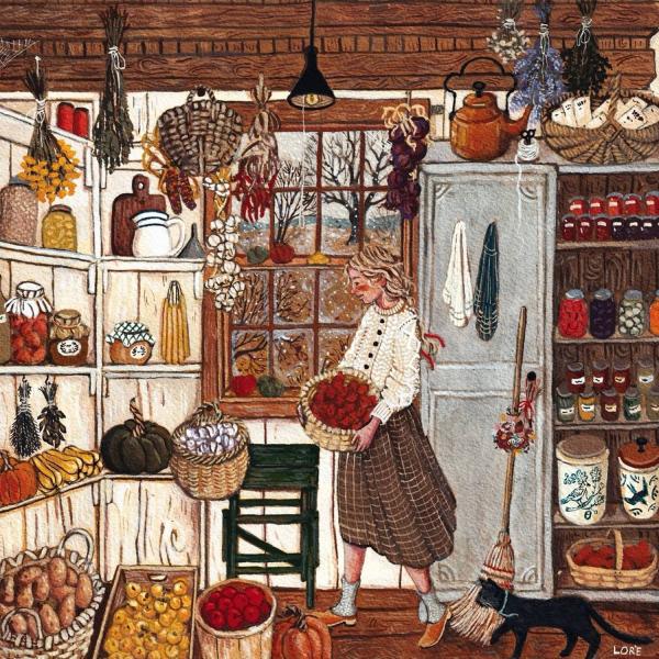 Puzzle 500 pieces : Winter Stores    - NYPNPZLP2330