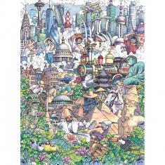 Puzzle 1000 pieces : Passage of Time   