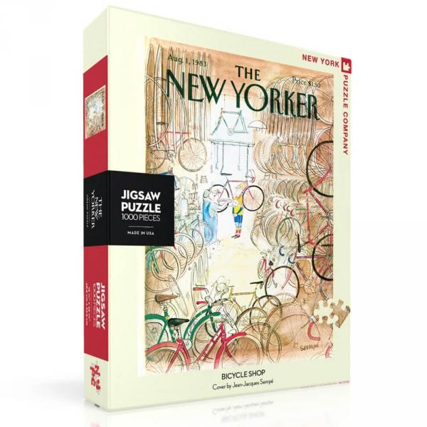 1000 piece puzzle : Bicycle Shop - Newyork-NYPNPZNY1706