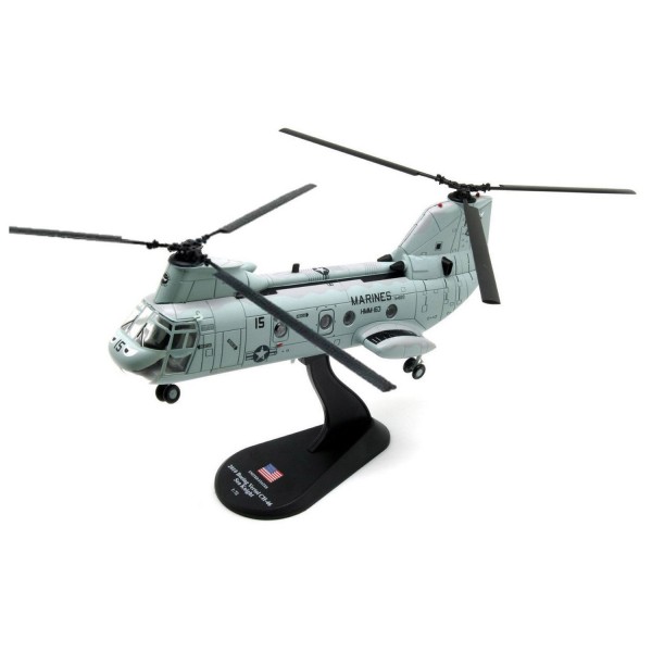 Modèle réduit Sky Pilot : Hélicoptère Boeing CH-46 Sea Knight Navy - NewRay-25503-SeaKnight