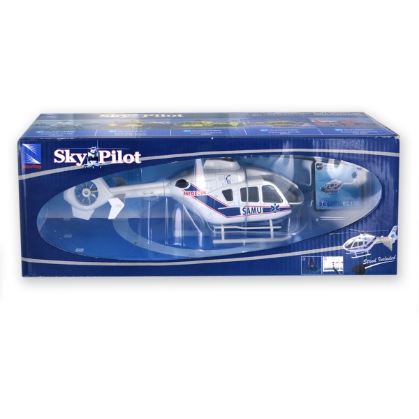 Modèle réduit Sky Pilot : Hélicoptère SAMU - NewRay-25893-SAMU