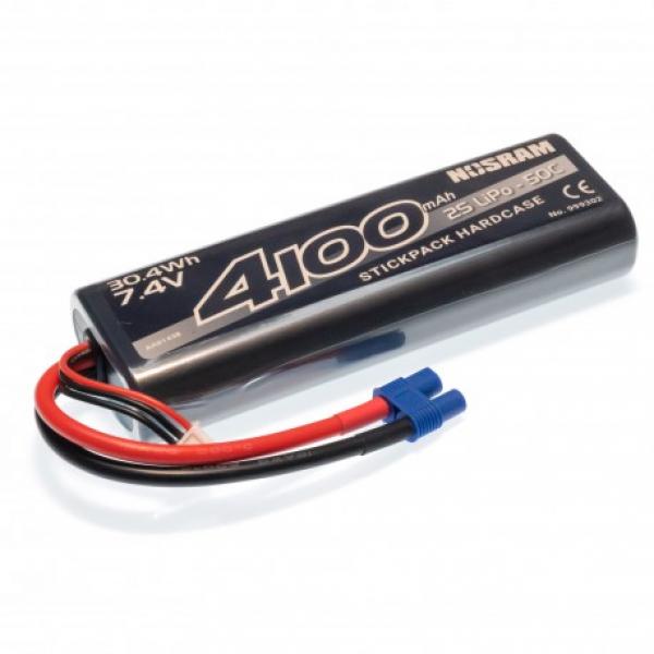 Lipo Stickpack hardcase 7,4V 4100mAh 50C - EC3 plug - NOS999302-EC3