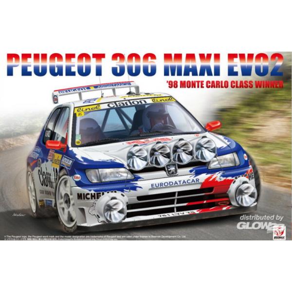 NUNU-BEEMAX Peugeot 306 Maxi EVO2 in 1:24 4545124026 TBC - B24026
