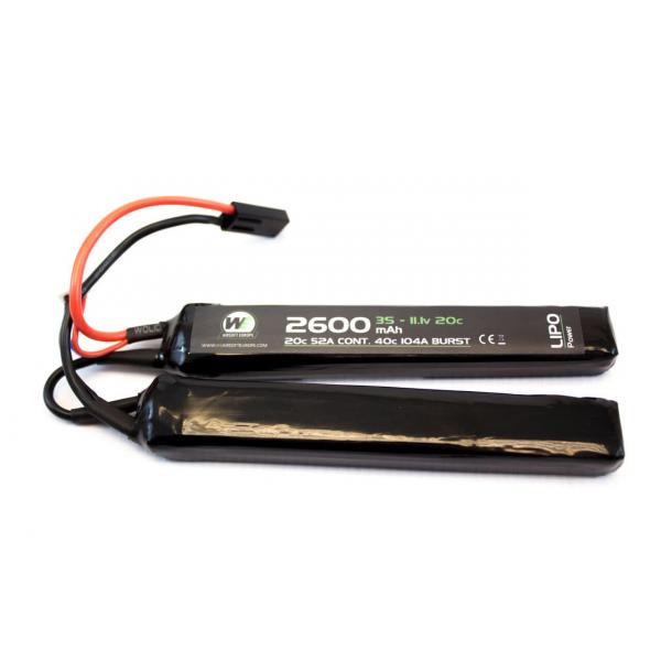 Batterie LiPo 2 éléments 7,4 v/2600 mAh - A69669
