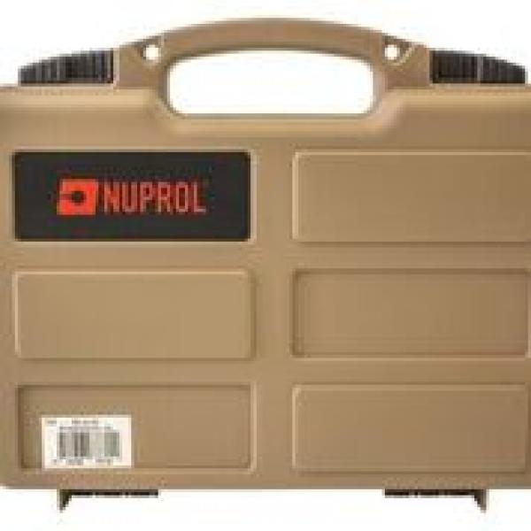 Mallette pour arme de poing tan - Nuprol - MAL756