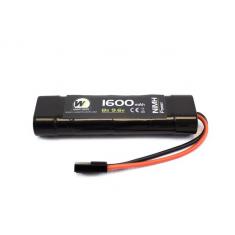 Batterie mini 9,6 v / 1600 mah NiMh 1 element np