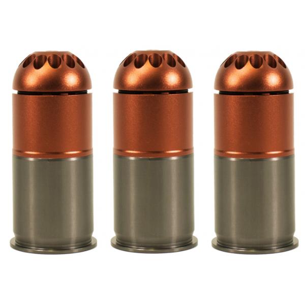 Pack de 3 grenades gaz 96 bbs m203 - NUPROL - A69553