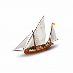 Maqueta de barco: la faluca San juan