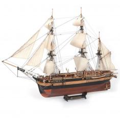 Schiffsmodell aus Holz : HMS Erebus