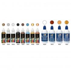 Pack peinture acrylique pour maquette du HMS Erebus