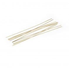 Accessories for wooden ship model: 0.5x100mm brass wires