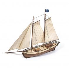 Schiffsmodell aus Holz: Polaris
