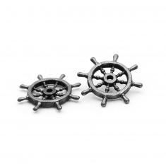 Accessories for wooden ship models: Rudder (drawbar wheel) 15 mm