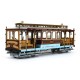 Miniature Maquette tramway en bois : San Francisco