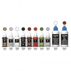 Pack peintures acryliques  FRAM 