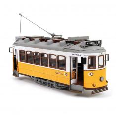 Maquette tramway en bois : Lisbonne