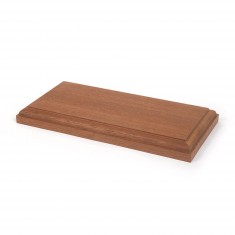 Accessory for model: Base for wooden model boat - 21 x 10.5 cm