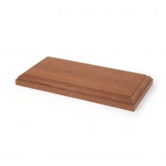 Accessoire pour maquette : Socle pour maquette de bateau en bois - 24 x 11,5 cm