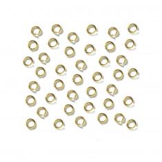 Accesorio para Maqueta de barco de madera: Anillas de latón ø 3 mm