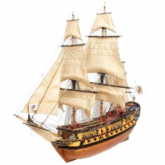 Maqueta de barco de madera: Nuestra Señora del Pilar