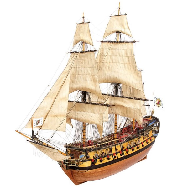 Maquette de bateau en bois : Nuestra Senora del Pilar - Occre-15001