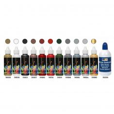 Accessoires pour maquette : PACK PEINTURE ACRYLIQUE PRINZ EUGEN